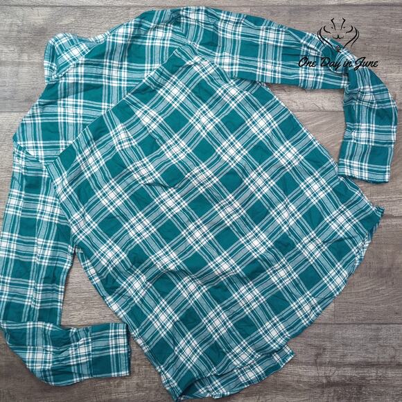 J.Crew Classic Flannel Shirt Size S - Picture 5 of 5